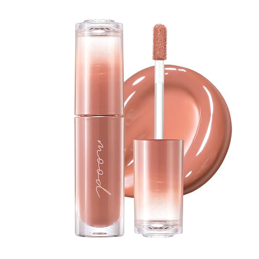 Peripera Ink Mood Glowy Tint (018 NUDE AREA (HONEY K-OOKIE))-Velvo Beauty