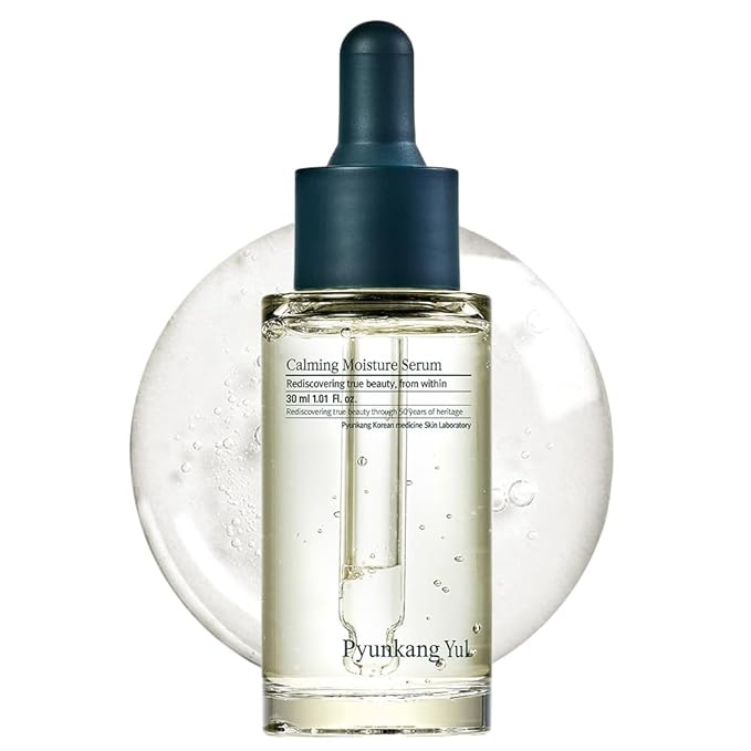 Pyunkang Yul Calming Moisture Serum for Strong Daily Moisturizing Power, Skin Revival & Soothing Care with Centella Asiatica, Tea Tree, 5 Hyaluronic Acids, Ceramide |-Velvo Beauty