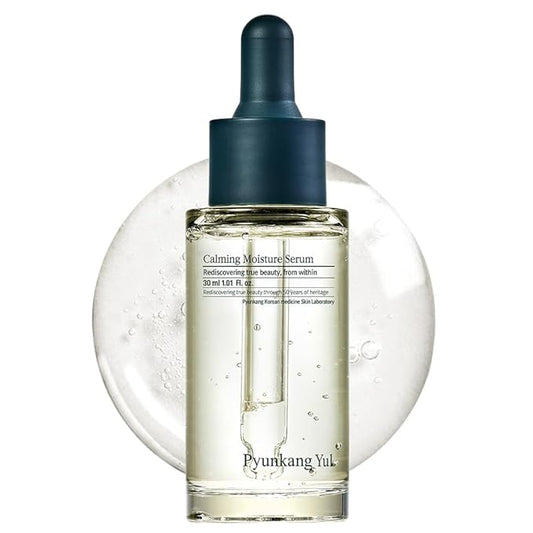 Pyunkang Yul Calming Moisture Serum for Strong Daily Moisturizing Power, Skin Revival & Soothing Care with Centella Asiatica, Tea Tree, 5 Hyaluronic Acids, Ceramide |-Velvo Beauty