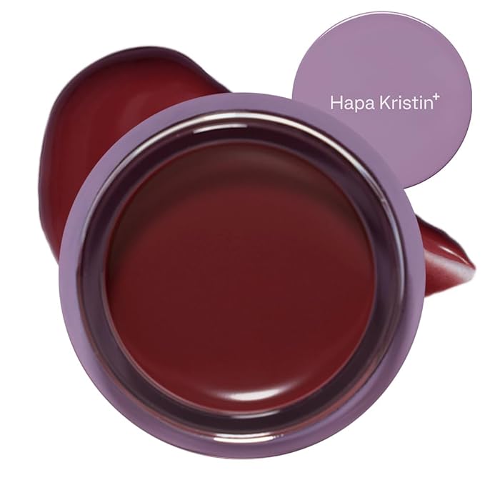Gleam Glow Lip and Blush | a Classic, Vibrant Red that brings a Fresh, Lively Energy | perfectly pairs with Hapa Kristin Colored Contacts, 0.148 Oz (4.2g) (Very Berry 401, one)-Velvo Beauty