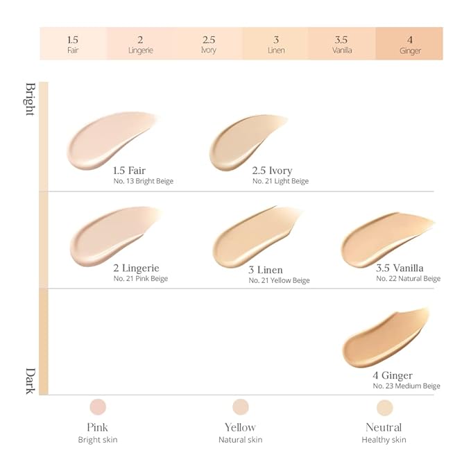 CLIO Kill Cover The New Founwear Cushion Refill Included (15g*2, 4 GINGER)-Velvo Beauty