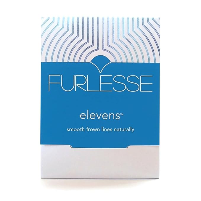 Furlesse Elevens Wrinkle Patches, Overnight Wrinkle Patches for Frown Lines, Non-Invasive Anti-Wrinkle Patches, Anti-Aging Skincare, 30 Patches, 30-Day Use-Velvo Beauty