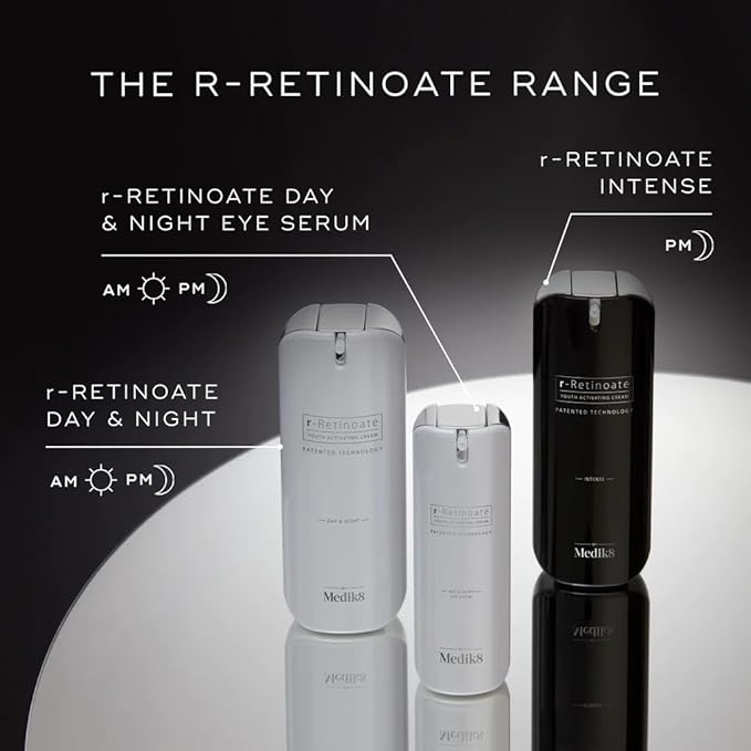 Medik8 R-Retinoate Day & Night - Hydrating, Skin Plumping Vitamin A Serum - Reduces Fine Lines, Wrinkles - Gentle Vitamin C Infusion - 1.7 oz-Velvo Beauty