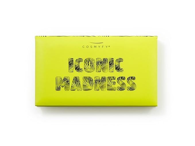 Iconic Madness Eyeshadow Palette 8 Color Shimmer and Matte Makeup Palette YouTube Influencer-Velvo Beauty