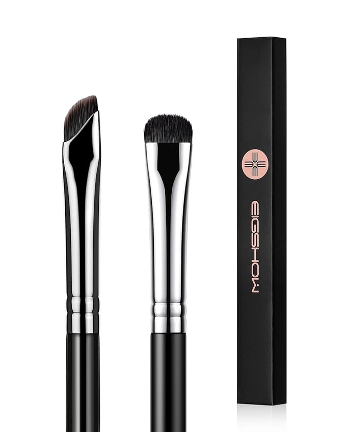 EIGSHOW Eyeshadow Smudge Brush & Eyeliner Brush, High-End Precision Eye Makeup Tools for Blending Cat Eye, Winged Liner (E865&E806)-Velvo Beauty