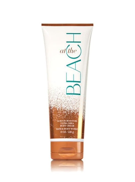 Bath & Body Works Body Cream 8 Ounce At The Beach-Velvo Beauty