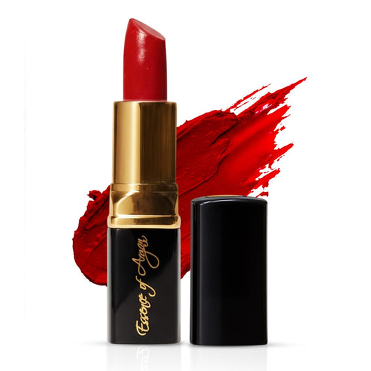 ๐๐๐๐ฒ๐ป๐ฐ๐ฒ ๐ผ๐ณ ๐๐ฟ๐ด๐ฎ๐ป Deep Moisturizing Red Lipstick, Long Lasting Lipstick & Lip Care in 1 with Pure Organic Argan Oil, Shea Butter, Jojoba Oil & Aloe Vera Hydrating, Roses R Red-Velvo Beauty