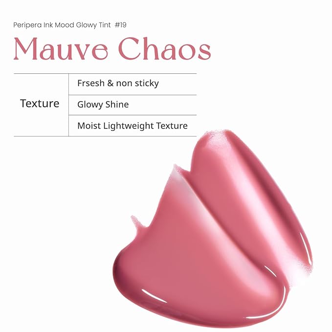 Peripera Ink Mood Glowy Tint (019 MAUVE CHAOS)-Velvo Beauty