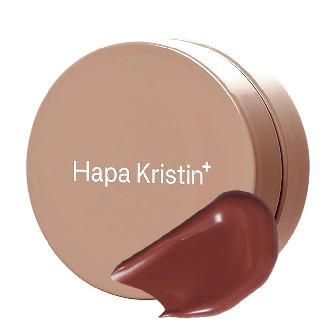 Gleam Glow Lip and Cheek Tint, Hydrating Korean Cream Blush with Long-Lasting Wear, Buildable with Radiant Finish, Mocha Rose 503, 0.15 oz-Velvo Beauty