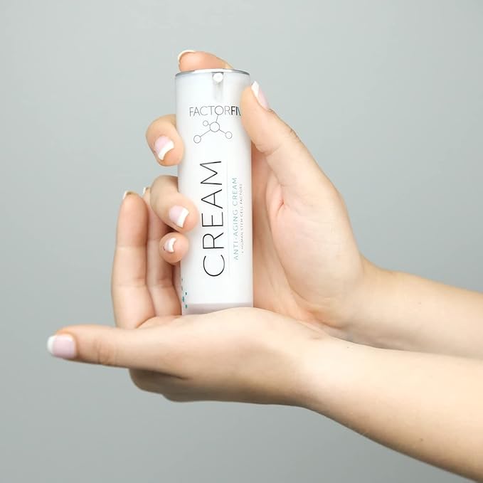 Age Defying Cream with Stem Cell Growth Factors for Anti-Wrinkle, Collagen Boost, and Acne Scarring Repair, Large Size, 1fl oz/30ml-Velvo Beauty