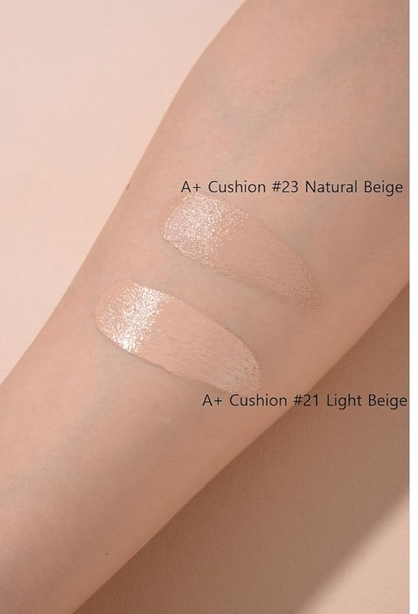 TROIAREUKE A+ Cushion Foundation (Shade 21) I Natural Coverage Foundation Makeup, Moisturizing Finish for Sensitive, Oily, Combination Skin, Skin Care Cushion I Korean Aesthetic Makeup-Velvo Beauty