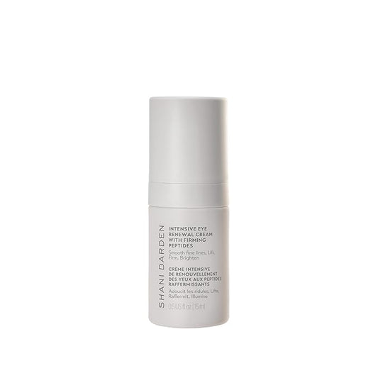 SHANI DARDEN Intensive Eye Renewal Cream, Hydrating Under Eye Cream for Dark Circles, Fine Lines, Wrinkles & Crows Feet with Niacinamide, Shea Butter & Ceramide, Crease-Free & Makeup-Ready, 0.50 fl oz-Velvo Beauty