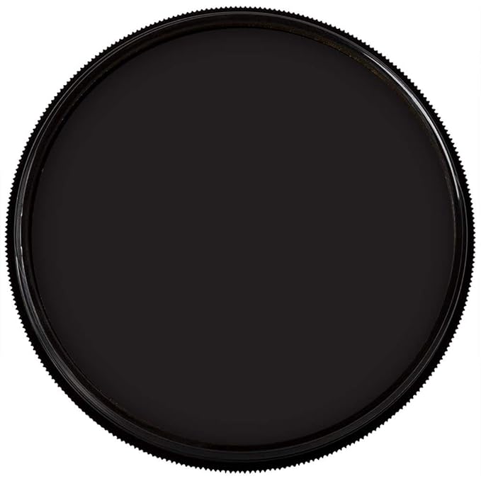 Mehron Makeup Foundation Greasepaint | Stage, Face Paint, Body Paint, Halloween Makeup 1.25 oz (38 g) (BLACK)-Velvo Beauty