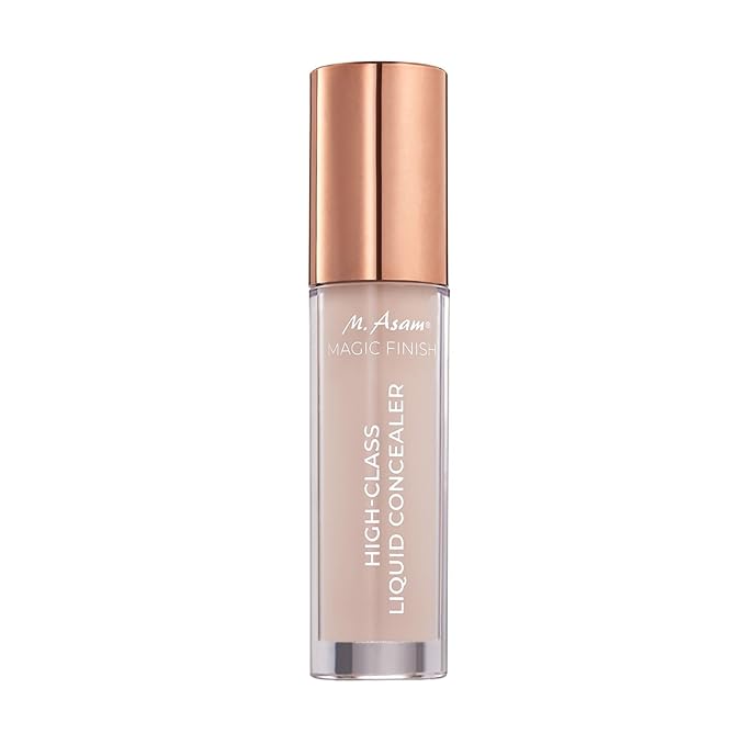 M. Asam MAGIC FINISH HIGHCLASS LIQUID CONCEALER Fair (0.13 fl oz) - 4-in-1 Concealer With Mimic-Lift complex & High Coverage For Dark Circles & Blemishes, Vegan Make Up With Illuminating Pigments-Velvo Beauty