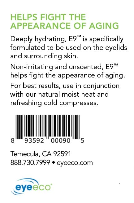 Eye Eco's Essential 9 Eyelid and Skin Therapy Anti-Aging Formula for Eyelid Hydration-Velvo Beauty