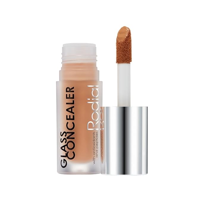 Rodial Glass Concealer Shade 5 - Luminous, Full-Coverage Cream with Peptides and Antioxidants for Flawless Skin, 0.1 fl. oz.-Velvo Beauty