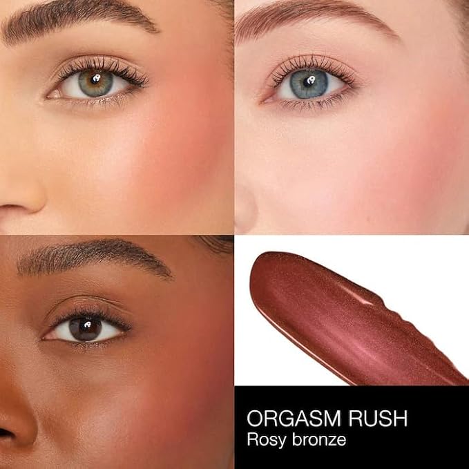 Nars Afterglow Liquid Blush - 0.23 oz / 7 mL (Orgasm Rush, Standard), 1 Count (Pack of 1)-Velvo Beauty