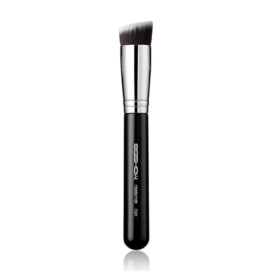 Flat Top Kabuki Foundation Brush, EIGSHOW Premium Makeup Brush for Liquid, Cream, and Powder - Blending, Buffing, Stippling, Flawless Application (F624)-Velvo Beauty