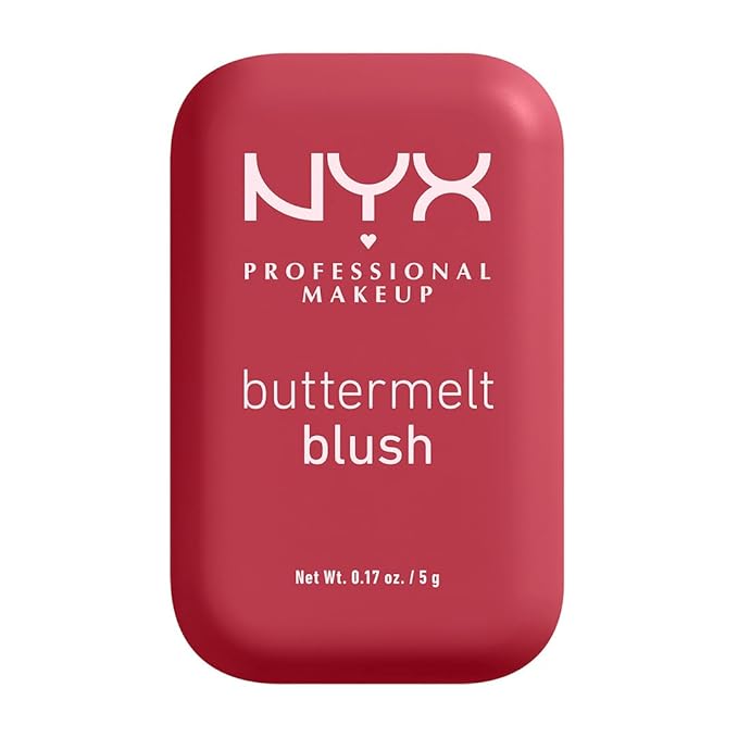 NYX PROFESSIONAL MAKEUP Powder Blush, 12HR Wear, Vegan Formula - Back And Butta-Velvo Beauty