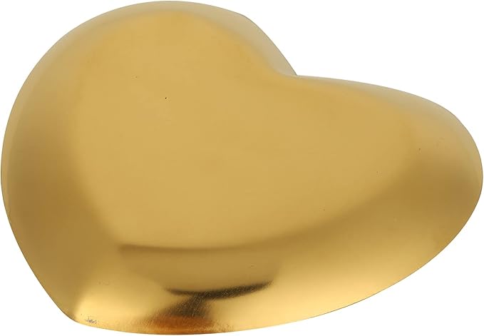 Nail Palette, Makeup Palette Nail Palette Heart Shaped Art Palette Stainless Steel Makeup Mixing Palette Makeup DIY Paint Color Mixing Tray Nail Art Palette Resin(Gold)-Velvo Beauty