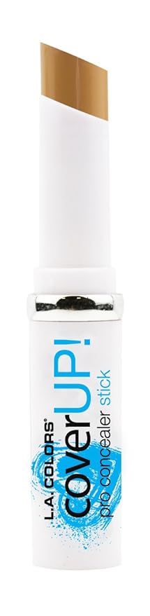 L.A. Colors Cover Up! Concealer Stick, Bright, 1 Ounce-Velvo Beauty