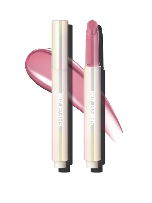 SHEGLAM PoutPerfect Moisturizing Solid Lip Gloss Non Sticky Lipstick with Coconut Oil - Makin' Me Blush-Velvo Beauty