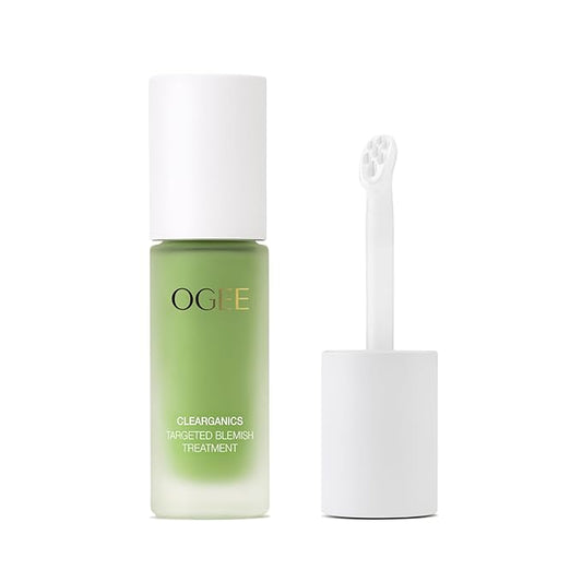 Ogee Plant-Based Acne Treatment for Face with Salicylic Acid - Targeted Acne Spot Treatment with Soothing Ceramic Application Tip-Velvo Beauty