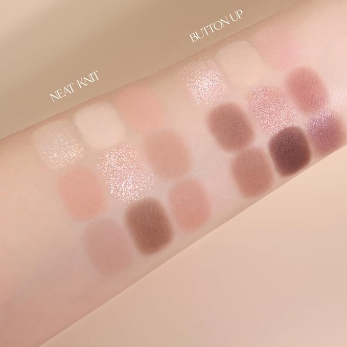 HOLIKA HOLIKA MY FAVE MOOD EYE PALETTE (05 NEAT KNIT)-Velvo Beauty