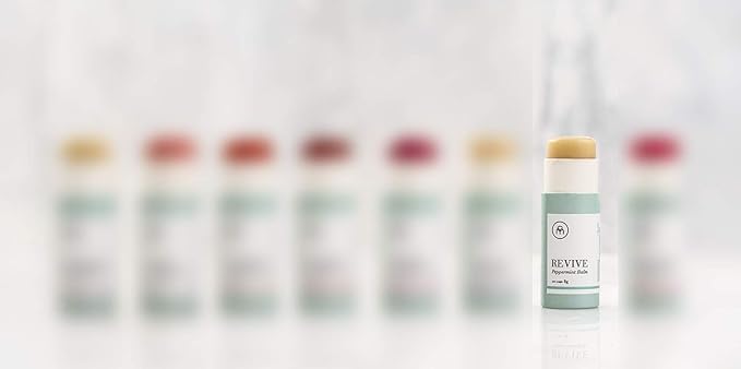 Coconut Matter Mood Lip Balm – Handmade Vegan Coconut Oil Lip Balm with Peppermint Scent - Hydrating Lip Balm with Natural Coconut Oil, REVIVE-Velvo Beauty