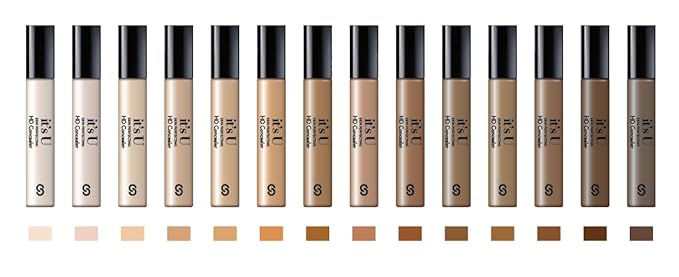 Sistar it's U Skin Perfecting HD Concealer Full Coverage Lightweight Long Lasting Correcting Liquid Contour Cover Masker Makeup 5 ml / 0.17 fl. oz (Tan)-Velvo Beauty