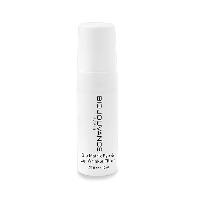 Bio Jouvance - Bio Matrix Eye and Lip Wrinkle Filler 0.34oz / 10ml - Professional Eye & Face Hydrating Cream | Anti Wrinkle Facial Skin Care Treatment | Made in France-Velvo Beauty