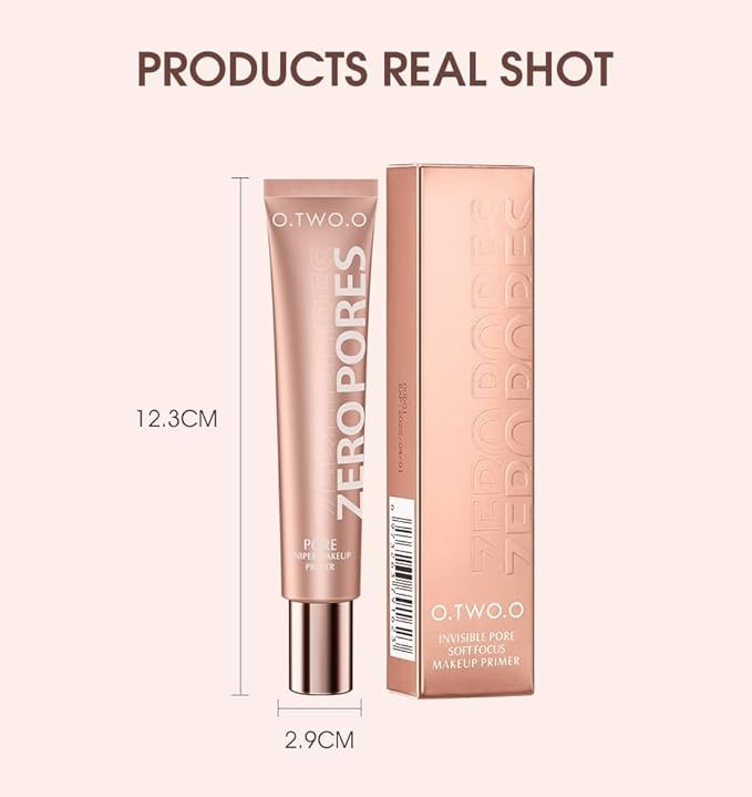 Professional Makeup Primer - Moisturizing, Oil-Free, UV Protection, Pore Minimizing, Wrinkle Smoothing, Long-lasting, Even Tone, Natural Finish-Velvo Beauty