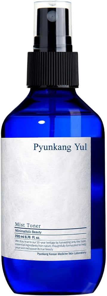 Pyunkang Yul Facial Mist Toner 6.8 Fl. Oz - Face Moisturizer Skin Care Korean Spray Toner for Oily and Combination Skin Types - Astringent for Face Certified as a Zero-Irritation - Watery Texture-Velvo Beauty