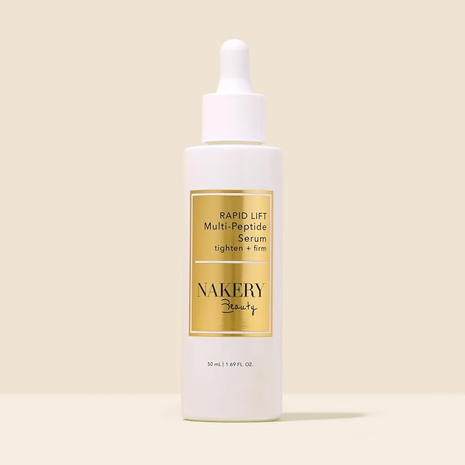 Nakery Collagen Peptide Serum for Women - Rapid Lift Face Serums for Anti Aging Face Tightening and Lifting - Multi Peptides Collagen Serum for Face & Crepey Skin to Firm Wrinkles & Sagging Skin-Velvo Beauty