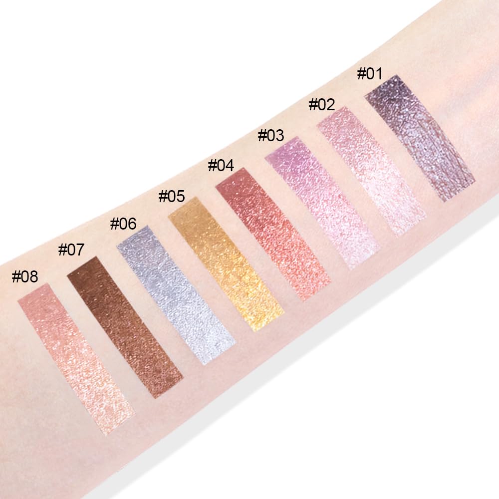 Cream Glitter Dark Purple Shimmer Metallic Eyeshadow Palette Makeup, Natural Single Mini Instant Holographic Eyeshadow For Women, Sombras Crema Para Ojos, Talc, Paraben & Cruelty Free-Velvo Beauty