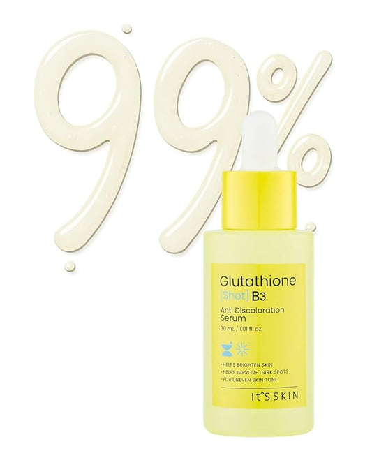 It'S SKIN Glutathione Shot B3 Serum 1.01 Fl Oz, Niacinamide Facial Serum, Dark Spot Corrector, Face Exfoliation, Hydrating Serum for Hyperpigmentation, Acne Scars, Blemish Spot, Korean Skincare-Velvo Beauty