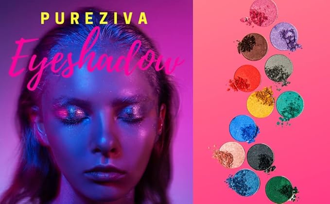 Tropical Classic Blue Shimmering Pressed Powder Single Vegan Eyeshadow; Talc, Paraben & Cruelty Free-Velvo Beauty