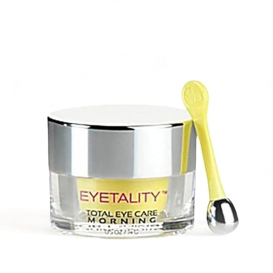 Serious Skincare - Eyetality Morning Total Eye Care Cream - For Lines, Wrinkles, Under Eye Puffiness and Dark Circles - Coffee Bean Extract - Vitamin C - Pomegranate - 0.5 oz-Velvo Beauty
