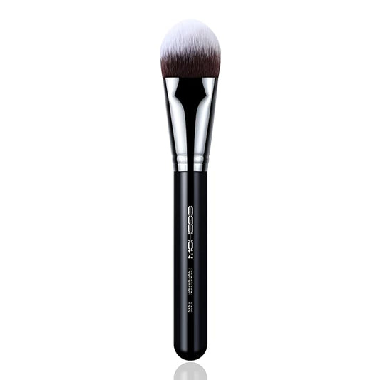 EIGSHOW Flat Foundation Brush, Large Face Makeup Brush with Soft Dense Synthetic Bristles for Blending Liquid Cream Powder (F628)-Velvo Beauty