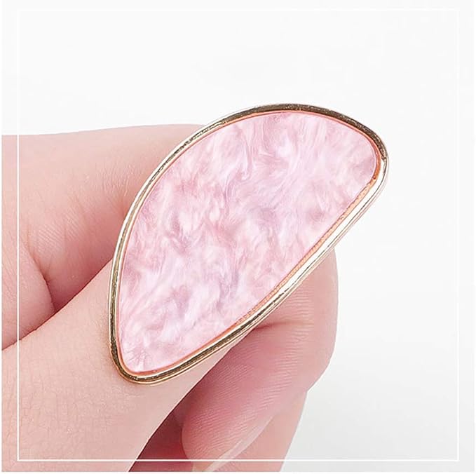 2 Pcs Resin Mixing Palette with Finger Rings Eyelash Extension Glue Rings Nail Art Equipment-Velvo Beauty