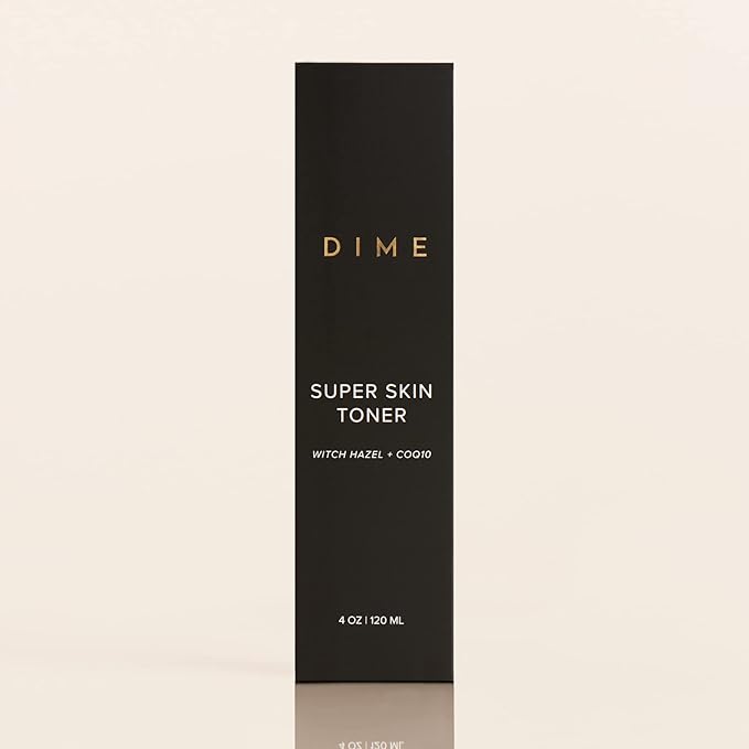 DIME Beauty Super Skin Toner, Alcohol-Free Witch Hazel Toner, Hydrating Toner for Face with Aloe Vera and Cucumber Extract, 4 oz / 120 ml-Velvo Beauty