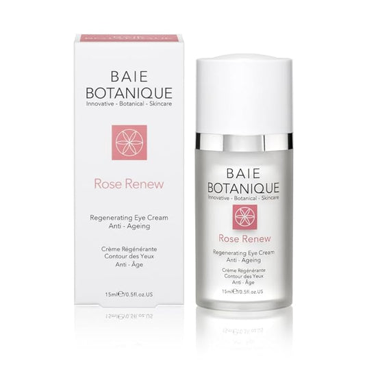 Baie Botanique Anti-Aging Eye Cream 15ml, Edelweiss Stem Cells, Low Molecular Hyaluronic Acid Multi Award Winning - 100% Natural, 70% Organic-Velvo Beauty