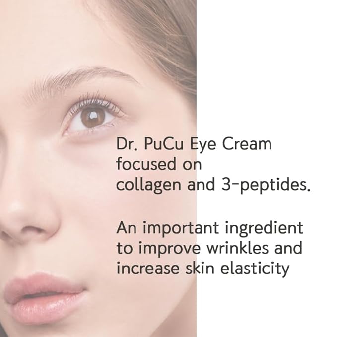Wrinkle Repair Collagen EYE CREAM, Korean eye cream, under-eye night cream for anti aging, moisturising, no greasy or too light texture, mild powdery scent, 1.01 fl. Oz-Velvo Beauty