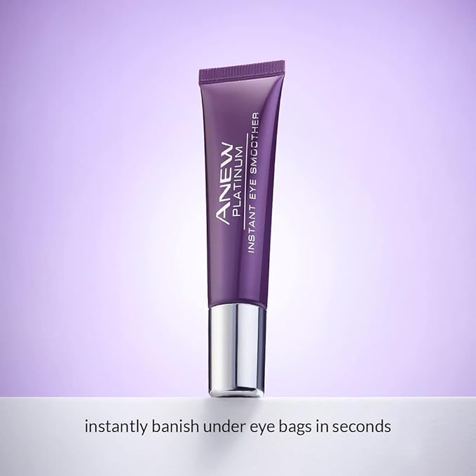 Avon ANEW Platinum Instant Eye Smoother for under eye bags/puffiness/wrinkles - Used Open seal-Velvo Beauty