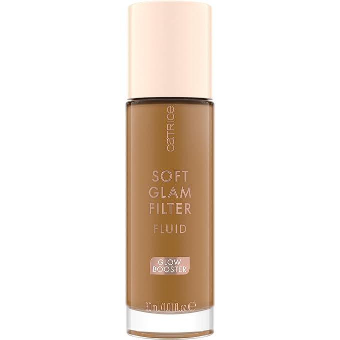 Catrice | Soft Glam Filter Fluid | Luminous Make Up Base & Highlighter for Radiant Complexion | With Vitamin E & Squalene | Vegan & Cruelty Free (80 | Tan - Deep)-Velvo Beauty
