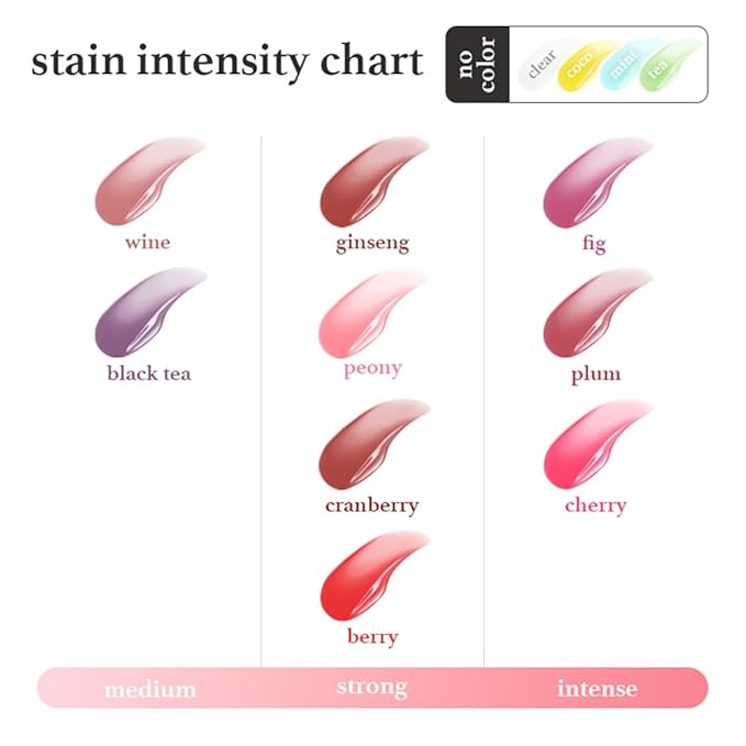 NOONI Korean Lip Oil - Appleblacktea | Long-Lasting, Moisturizing, Plumping, Revitalizing for Dry Lips, Waterproof, No Peel Off, Hydrating, Nourishing Crystal Clear, 0.12 FL Oz-Velvo Beauty
