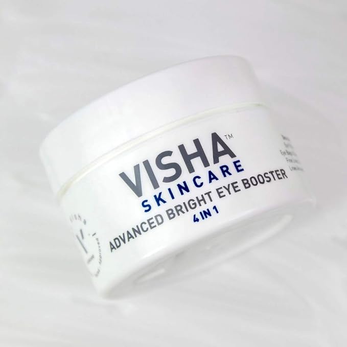 Skincare Advanced Bright Eye Booster 4 in 1 Cream, Under Eye Cream for Dark Circles and Puffiness, Decreases Wrinkles and Lines Around Eyes and Lips, Reduces Overall Eye Puffiness 0.5oz-Velvo Beauty
