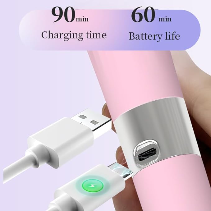 Dual-Head Body Trimmer for Women,2 in 1 Women Electric Shaver,IPX7 Waterproof Close Shaver and Facial Hair Remover for Body,Arm Bikini Face Leg-USB C Charge Wet & Dry Use-Bulit in Light-Velvo Beauty
