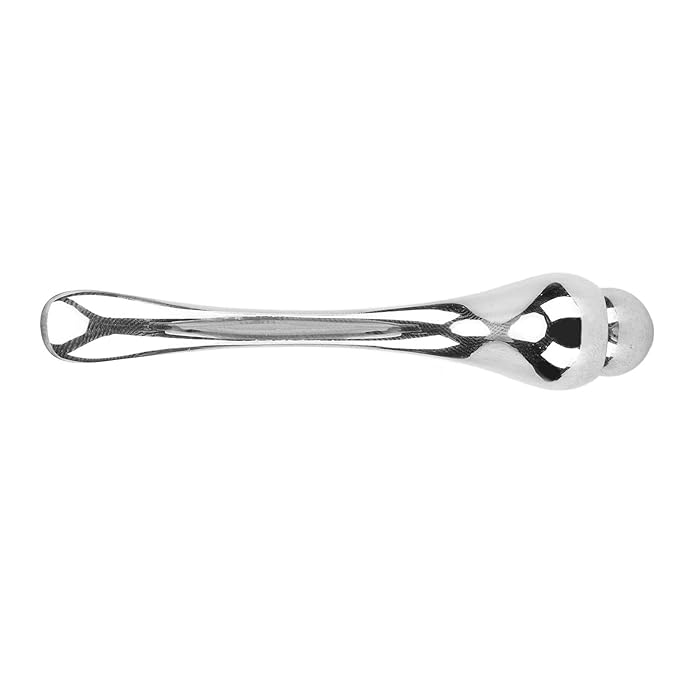 Eye Cream Massage Stick Magnetic Double Head Eye Cream Applicator for Facial Skin Care Silver-Velvo Beauty
