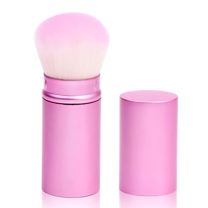 UNIMEIX Makeup Brush Sunscreen Applicator Retractable Kabuki Blush Brush Foundation Brush for Liquid Makeup, Bronzer, Cream or Powder-Velvo Beauty